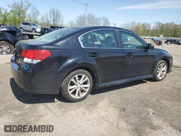 2013 Subaru Legacy Premium with VIN 4S3BMBC68D3022163, listed as a Copart auction lot 55426805 with 127,360 mi miles and Salvage Title. Bid and sale history available at carsss.com. Image 3.