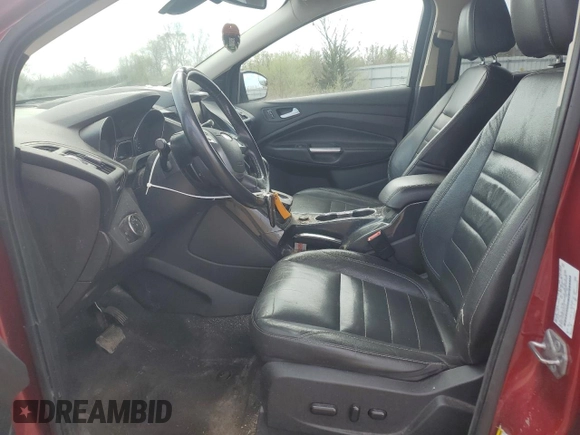 2014 Ford Escape Titanium with VIN 1FMCU9J94EUE49129, listed as a Copart auction lot 54357125 with 205,519 mi miles and Salvage Title. Bid and sale history available at carsss.com. Image 7.