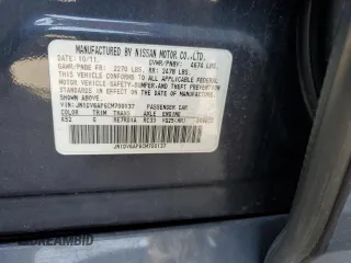2012 Infiniti G25 Journey with VIN JN1DV6AP6CM700137, listed as a Copart auction lot 48563095 with Not Provided miles and Salvage Title. Bid and sale history available at carsss.com. Image 12.