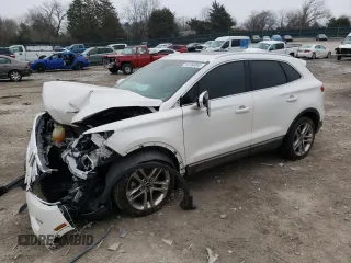 2018 Lincoln MKC Reserve with VIN 5LMCJ3D9XJUL23253, listed as a Copart auction lot 44158065 with 49,374 mi miles and Salvage title. Bid and sale history available at DreamBid. Image 1.