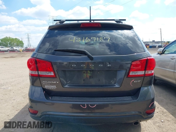 2017 Dodge Journey GT with VIN 3C4PDDEG5HT696451, listed as a IAAI auction lot 42167187 with 82,728 mi miles and . Bid and sale history available at DreamBid. Image 16.