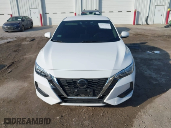 2020 Nissan Sentra SV with VIN 3N1AB8CV0LY285655, listed as a IAAI auction lot 41717955 with Not Provided miles. Bid and sale history available at carsss.com. Image 11.