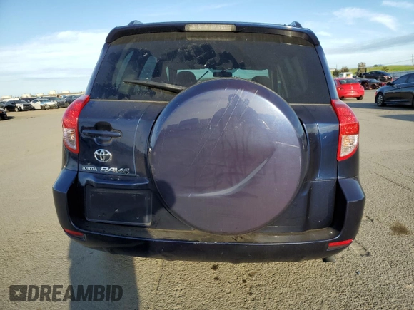 2006 Toyota RAV4 with VIN JTMZD33V765021346, listed as a Copart auction lot 47786195 with 89,332 mi miles and Salvage Title. Bid and sale history available at carsss.com. Image 6.