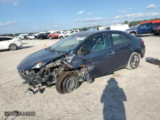 2016 Toyota Corolla L with VIN 5YFBURHE6GP461785, listed as a Copart auction lot 80239224 with 48,997 mi miles and Salvage Title. Bid and sale history available at carsss.com. Image 1.