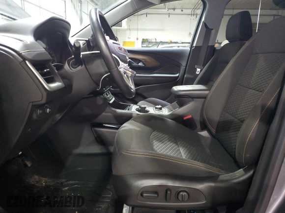 2021 GMC Terrain SLE with VIN 3GKALTEV4ML375503, listed as a Copart auction lot 43544345 with 53,887 mi miles and Salvage Title. Bid and sale history available at carsss.com. Image 7.