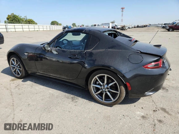 2022 Mazda MX-5 Miata Grand Touring z VIN JM1NDAM77N0503295, wystawiony jako Copart lot #58703795 z przebiegiem 14 237 mil mil oraz Szkoda całkowita • Salvage title. Historia ofert i sprzedaży dostępna na DreamBid. Obrazek 2.
