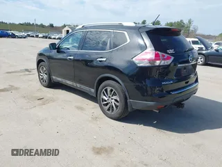2015 Nissan Rogue SL with VIN 5N1AT2MV2FC777750, listed as a IAAI auction lot 42066839 with 168,770 mi miles. Bid and sale history available at carsss.com. Image 3.