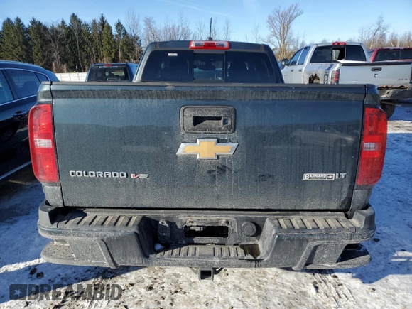 2018 Chevrolet Colorado 4WD LT with VIN 1GCHTCEN2J1244289, listed as a Copart auction lot 42111775 with 72,689 mi miles and Salvage Title. Bid and sale history available at carsss.com. Image 6.