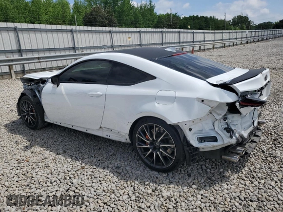 2020 Lexus RC F z VIN JTHDP5BC2L5007958, wystawiony jako Copart lot #54117405 z przebiegiem 21 263 mil mil oraz Szkoda całkowita • Salvage title. Historia ofert i sprzedaży dostępna na DreamBid. Obrazek 2.