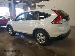 2013 Honda CR-V EX-L z VIN 5J6RM4H71DL043779, wystawiony jako Copart lot #57097155 z przebiegiem 107 811 mil mil oraz Szkoda całkowita • Salvage title. Historia ofert i sprzedaży dostępna na DreamBid. Obrazek 2.