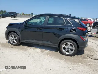2023 Hyundai Kona SEL with VIN KM8K3CAB5PU010605, listed as a Copart auction lot 55762195 with 13,314 mi miles and Salvage Title. Bid and sale history available at DreamBid. Image 2.