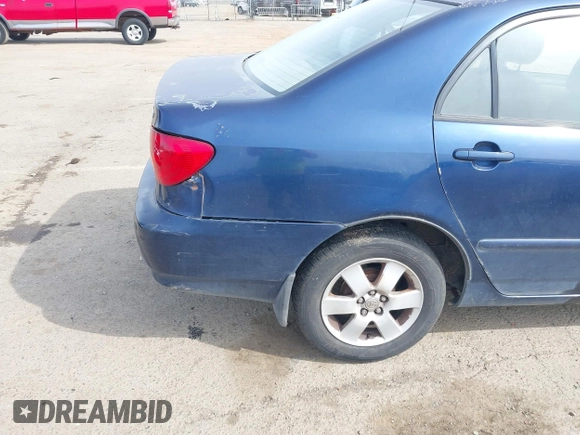 2004 Toyota Corolla CE with VIN JTDBR38E042034109, listed as a IAAI auction lot 42054614 with 162,116 mi miles. Bid and sale history available at carsss.com. Image 6.