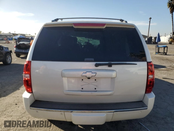 2013 Chevrolet Tahoe LTZ with VIN 1GNSCCE00DR163511, listed as a Copart auction lot 85811144 with Not provided miles and Salvage title. Bid and sale history available at DreamBid. Image 6.