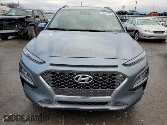 2021 Hyundai Kona Limited with VIN KM8K3CA55MU608912, listed as a Copart auction lot 39228973 with 40,870 mi miles. Bid and sale history available at carsss.com. Image 5.