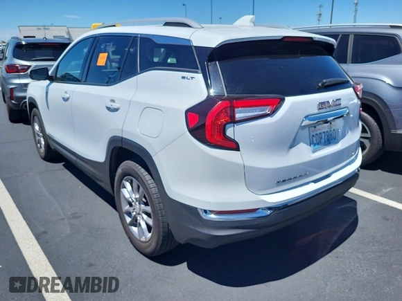 2022 GMC Terrain SLT with VIN 3GKALVEVXNL194273, listed as a IAAI auction lot 42845127 with 41,778 mi miles and . Bid and sale history available at DreamBid. Image 18.