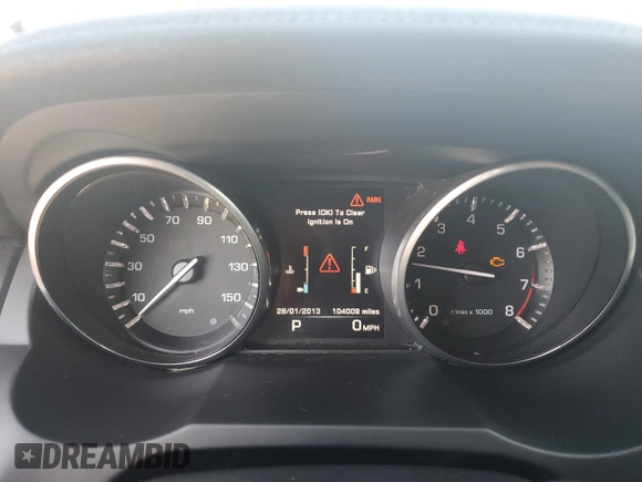 2014 Land Rover Range Rover Evoque Pure Plus with VIN SALVP2BG6EH882915, listed as a Copart auction lot 62676405 with 104,009 mi miles and Clean title. Bid and sale history available at DreamBid. Image 9.