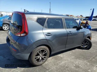 2020 Kia Soul S with VIN KNDJ23AUXL7716918, listed as a Copart auction lot 48226025 with 65,249 mi miles and Salvage Title. Bid and sale history available at DreamBid. Image 3.