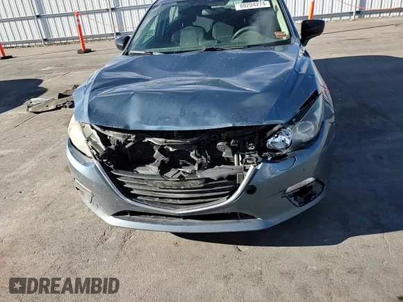 2015 Mazda 3 i SV with VIN JM1BM1T70F1228921, listed as a Copart auction lot 80204274 with 165,845 mi miles and Salvage Title. Bid and sale history available at DreamBid. Image 11.