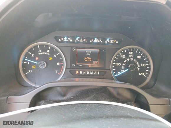 2015 Ford F-150 XL with VIN 1FTEW1CF8FKD66442, listed as a Copart auction lot 47068235 with 136,177 mi miles and Salvage Title. Bid and sale history available at carsss.com. Image 9.