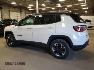 2018 Jeep Compass Trailhawk with VIN 3C4NJDDB5JT404051, listed as a Copart auction lot 53944915 with 146,851 mi miles and Salvage Title. Bid and sale history available at carsss.com. Image 2.