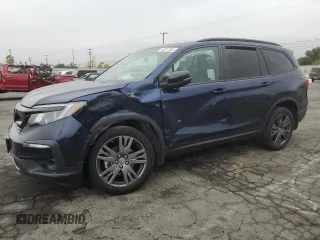 2022 Honda Pilot Sport with VIN 5FNYF6H3XNB032840, listed as a Copart auction lot 45017335 with 41,490 mi miles and Salvage Title. Bid and sale history available at carsss.com. Image 1.