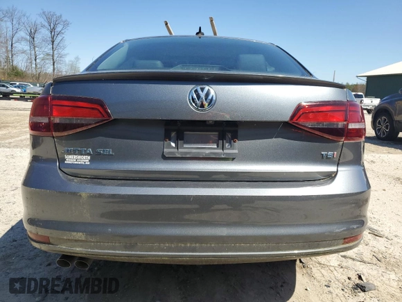 2016 Volkswagen Jetta Sedan 1.8T SEL with VIN 3VWL17AJ4GM393032, listed as a Copart auction lot 54776735 with 0 mi miles and Clean Title. Bid and sale history available at carsss.com. Image 6.
