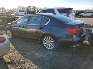 2014 Acura RLX Advance Pkg with VIN JH4KC1F97EC005745, listed as a Copart auction lot 81470124 with 102,601 mi miles and Clean Title. Bid and sale history available at carsss.com. Image 2.