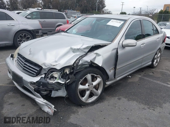 2005 Mercedes-Benz C 230 Kompressor with VIN WDBRF40JX5F629659, listed as a IAAI auction lot 41772158 with 183,008 mi miles and . Bid and sale history available at DreamBid. Image 2.