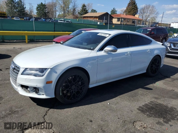 2014 Audi S7 Prestige z VIN WAUW2AFC4EN051777, wystawiony jako Copart lot #53831895 z przebiegiem 81 841 mil mil oraz Szkoda całkowita • Salvage title. Historia ofert i sprzedaży dostępna na DreamBid. Obrazek 1.