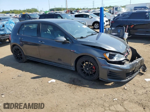2015 Volkswagen Golf GTI SE with VIN 3VW5T7AUXFM085147, listed as a Copart auction lot 70416354 with 77,653 mi miles and Clean Title. Bid and sale history available at carsss.com. Image 4.