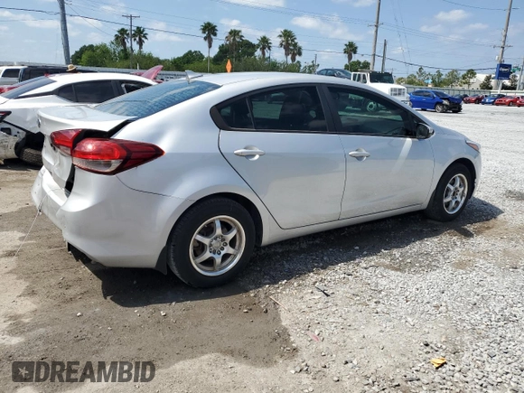 2018 Kia Forte LX with VIN 3KPFK4A7XJE206037, listed as a Copart auction lot 54236355 with 55,813 mi miles and Salvage Title. Bid and sale history available at DreamBid. Image 3.
