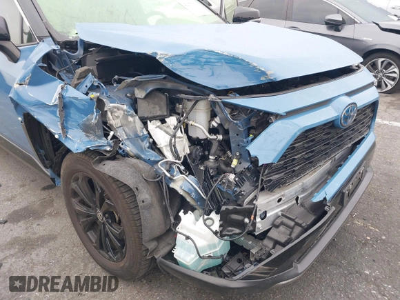 2022 Toyota RAV4 Hybrid XSE with VIN JTME6RFV7ND530526, listed as a IAAI auction lot 42175133 with 70,353 mi miles and . Bid and sale history available at DreamBid. Image 6.