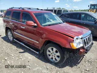 2009 Jeep Grand Cherokee with VIN 1J8HR68T29C512518, listed as a Copart auction lot 58894174 with 113,181 mi miles and Salvage title. Bid and sale history available at DreamBid. Image 4.
