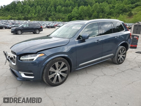 2022 Volvo XC90 Inscription with VIN YV4A221L3N1825175, listed as a Copart auction lot 57936225 with 52,499 mi miles and Salvage title. Bid and sale history available at DreamBid. Image 1.