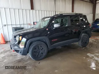 2018 Jeep Renegade Trailhawk с VIN ZACCJBCB0JPG77337, выставлен на аукционе Copart как лот 61463485 с пробегом 85 981 миль миль и Списание • Salvage title. История ставок и продаж доступна на DreamBid. Изображение 1.
