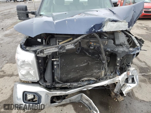 2013 Ford F-250 XL with VIN 1FT7X2B63DEA82726, listed as a Copart auction lot 43386635 with 150,119 mi miles and Salvage Title. Bid and sale history available at DreamBid. Image 11.