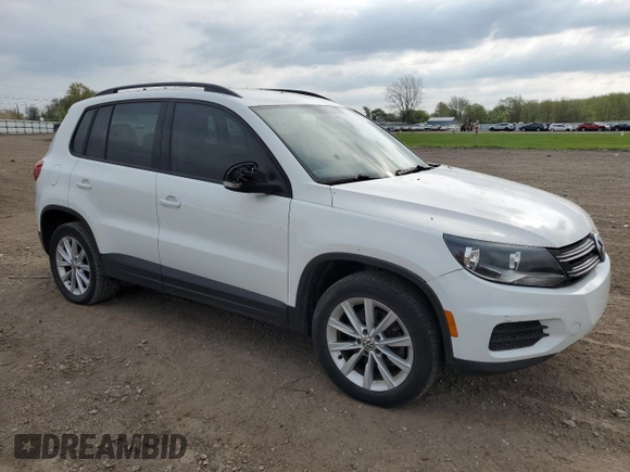 2018 Volkswagen Tiguan with VIN WVGBV7AX9JK000577, listed as a Copart auction lot 55118265 with 159,763 mi miles and Clean Title. Bid and sale history available at DreamBid. Image 4.