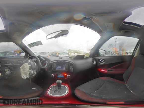 2014 Nissan Juke SV with VIN JN8AF5MV6ET360017, listed as a Copart auction lot 78751714 with Not Provided miles and Salvage Title. Bid and sale history available at DreamBid. Image 13.