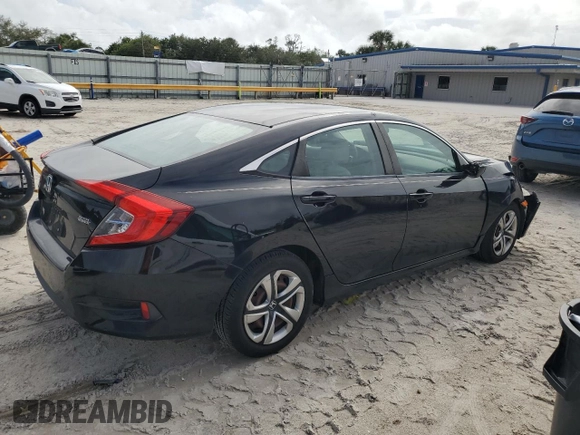2017 Honda Civic Sedan LX with VIN 19XFC2F59HE078988, listed as a Copart auction lot 78674754 with 99,476 mi miles and Salvage Title. Bid and sale history available at carsss.com. Image 3.