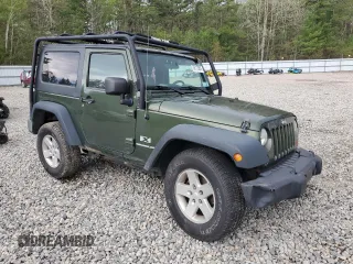 2008 Jeep Wrangler X with VIN 1J4FA24188L638183, listed as a Copart auction lot 56112955 with 112,438 mi miles and Salvage title. Bid and sale history available at DreamBid. Image 4.