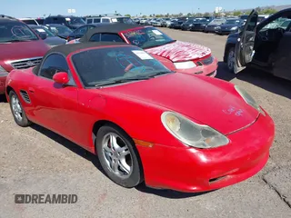 2003 Porsche Boxster z VIN WP0CA29853U624789, wystawiony jako IAAI lot #41736679 z przebiegiem 170 303 mil mil oraz . Historia ofert i sprzedaży dostępna na DreamBid. Obrazek 1.
