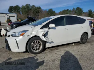 2016 Toyota Prius v Two with VIN JTDZN3EU9GJ042161, listed as a Copart auction lot 50314435 with 102,720 mi miles and Salvage Title. Bid and sale history available at carsss.com. Image 1.