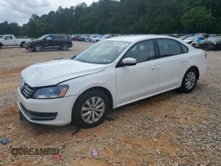 2013 Volkswagen Passat S with VIN 1VWAP7A36DC091911, listed as a Copart auction lot 53993075 with 113,155 mi miles and Salvage title. Bid and sale history available at DreamBid. Image 1.