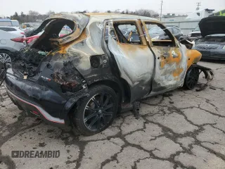 2013 Nissan Juke Nismo with VIN JN8AF5MV3DT231988, listed as a Copart auction lot 44579595 with Not Provided miles and Salvage Title. Bid and sale history available at carsss.com. Image 3.