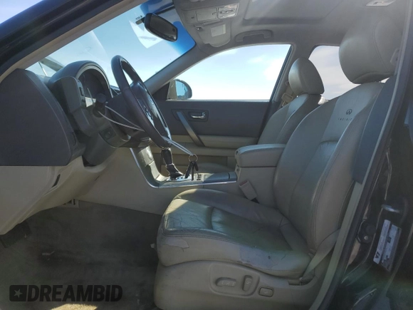 2007 Infiniti FX with VIN JNRAS08W07X202118, listed as a Copart auction lot 49879125 with 313,136 mi miles and Salvage title. Bid and sale history available at DreamBid. Image 7.