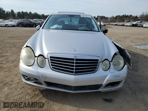 2007 Mercedes-Benz E-Class 3.5L with VIN WDBUF56X97B081594, listed as a Copart auction lot 48623615 with 0 mi miles and Salvage Title. Bid and sale history available at carsss.com. Image 5.