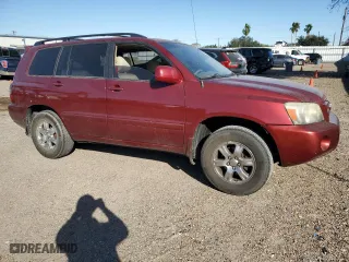 2007 Toyota Highlander w/3rd Row with VIN JTEEP21A970189709, listed as a Copart auction lot 41501205 with 254,539 mi miles and Salvage Title. Bid and sale history available at carsss.com. Image 4.