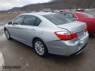 2013 Honda Accord Sdn EX-L with VIN 1HGCR2F8XDA071882, listed as a IAAI auction lot 41864022 with 277,383 mi miles. Bid and sale history available at carsss.com. Image 3.