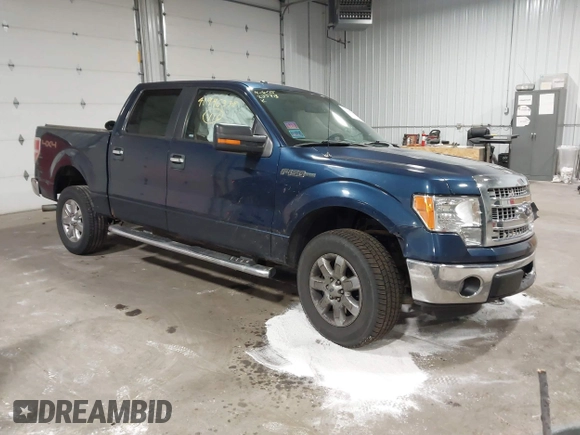 2014 Ford F-150 XL with VIN 1FTFW1EF7EKG57692, listed as a IAAI auction lot 41996378 with 111,113 mi miles. Bid and sale history available at carsss.com. Image 1.