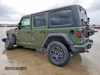 2021 Jeep Wrangler Unlimited Sport S with VIN 1C4HJXDG7MW708491, listed as a Copart auction lot 54859865 with 8,319 mi miles and Clean Title. Bid and sale history available at carsss.com. Image 2.